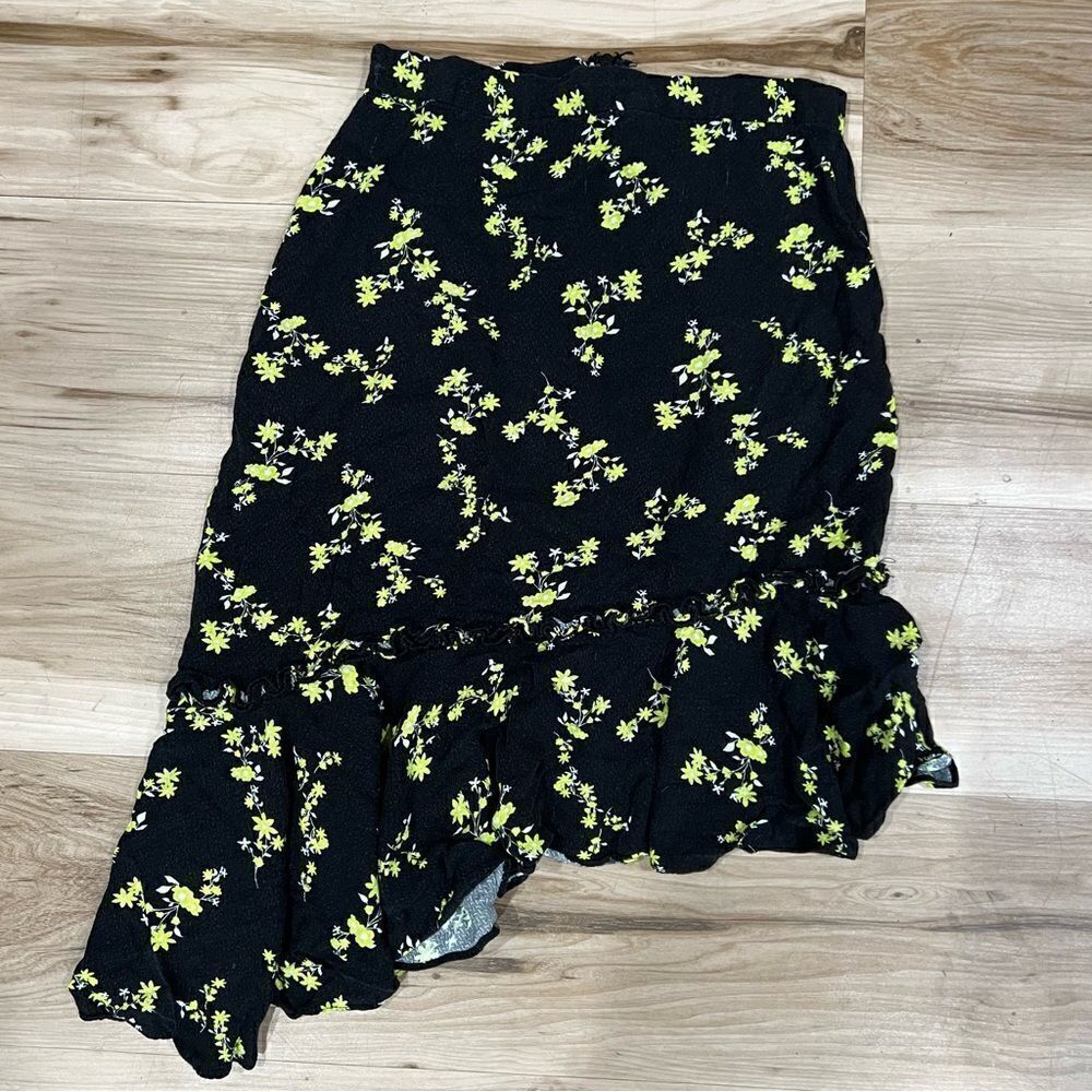 BP. Asymmetrical Floral Skirt Women’s Small